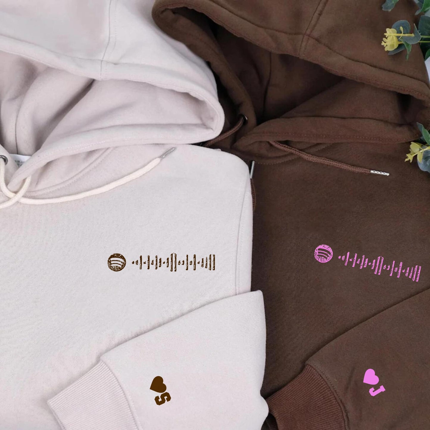 Music Code SweatShirt, Scannable Code Music SweatShirt, Custom Spotify Code SweatShirt,