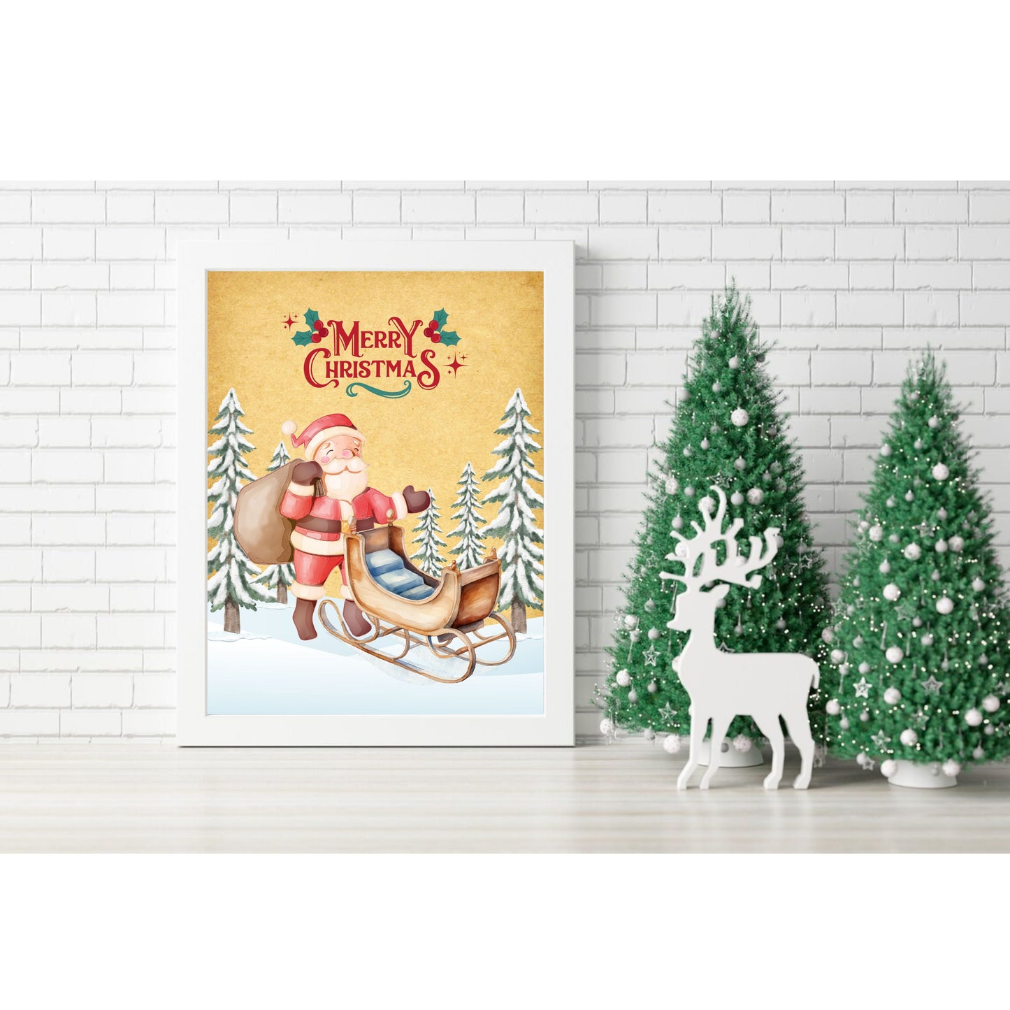 Santa's Merry Christmas Sleigh Adventure - Holiday Bliss with Santa - Santa's Holiday Journey