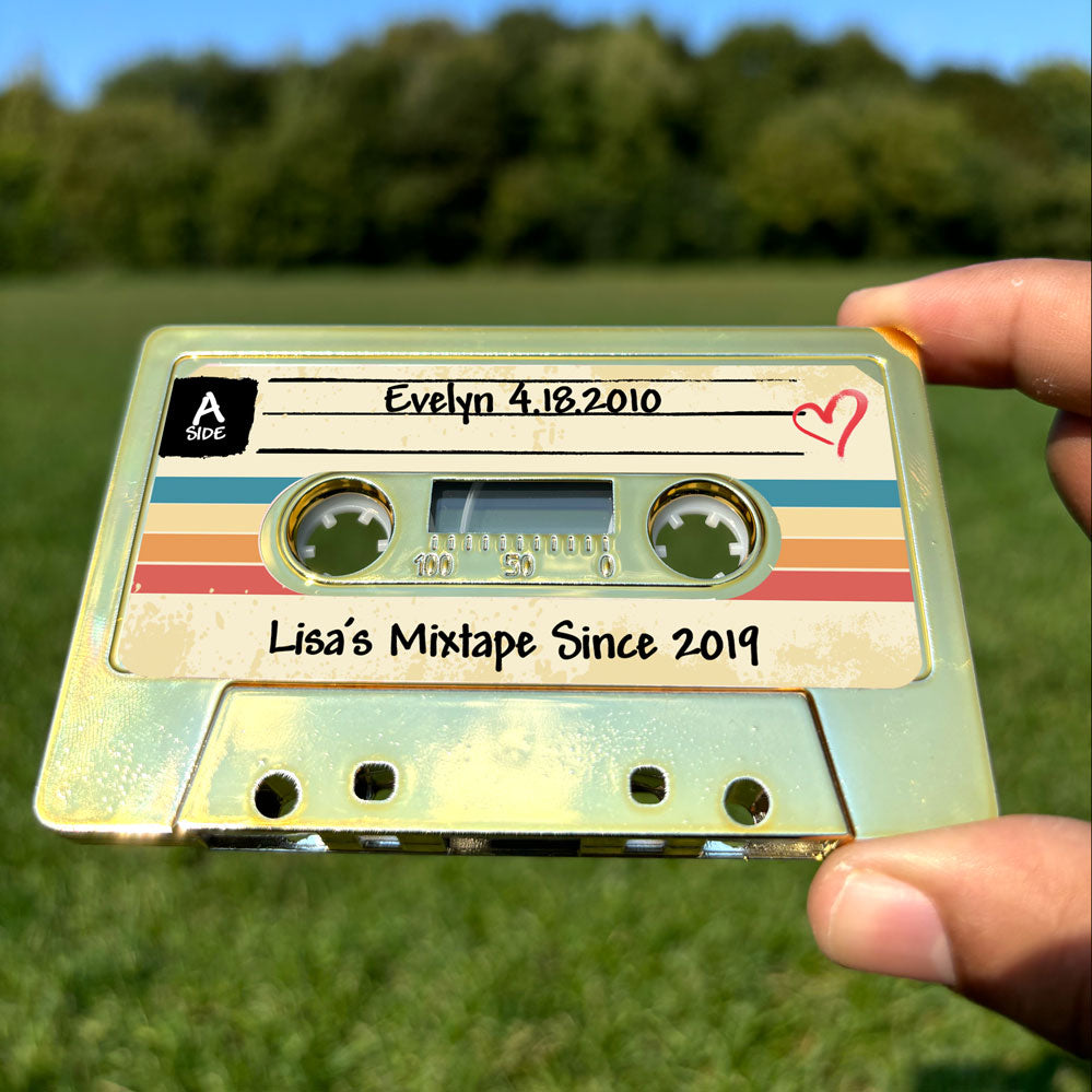 Custom Mother's Day Mixtape Personalized Song Lyrics Gift She’ll Cherish Forever - Personalized Mixtape for Mom – Song Lyric Gift from Daughter or Son