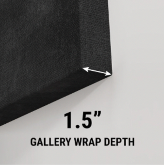 Gallery Wrap 1.5” Upgrade