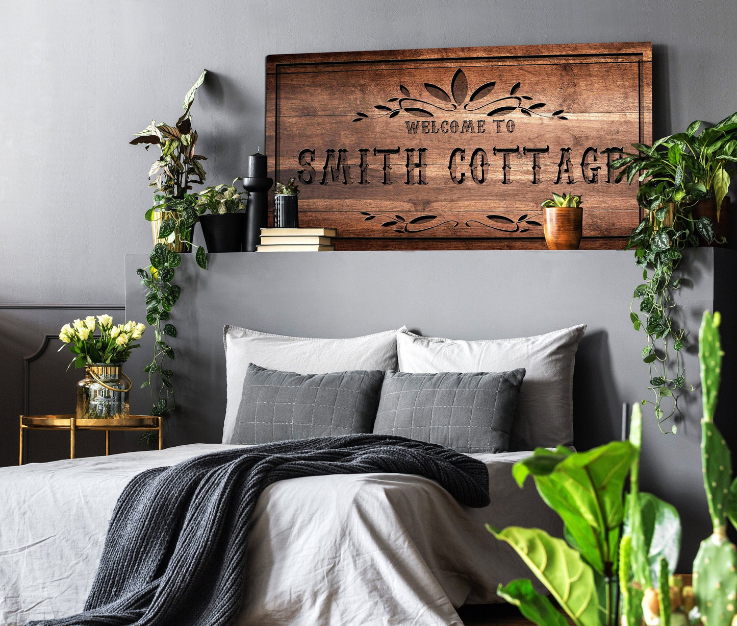 Personalized Family Name Canvas, Family Gift, Wall Decor, Canvas Wall Art, Family Canvas