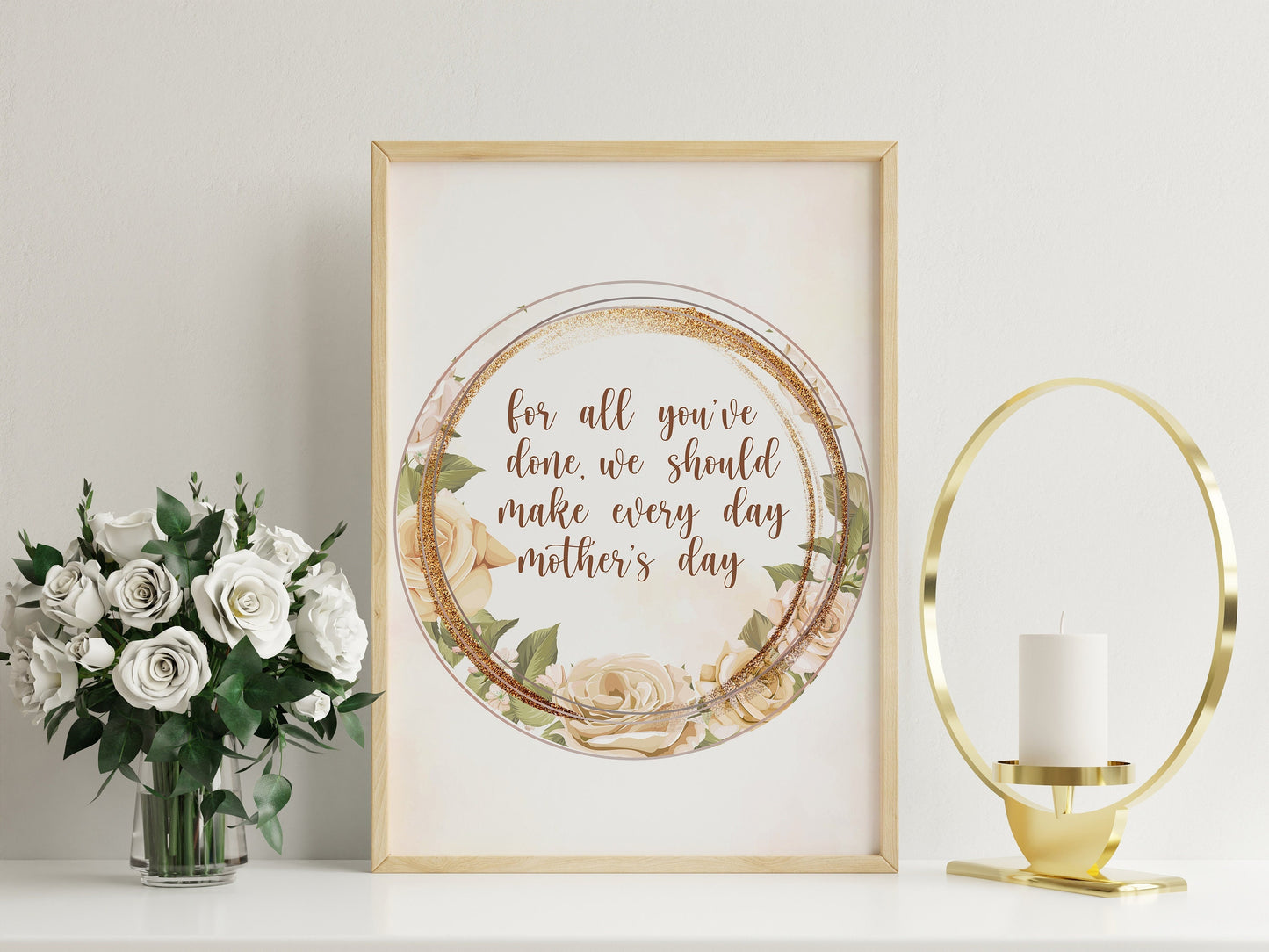 Mother’s Day Print, Mother Appreciation Print, Mother’s Day, Boho Art Print