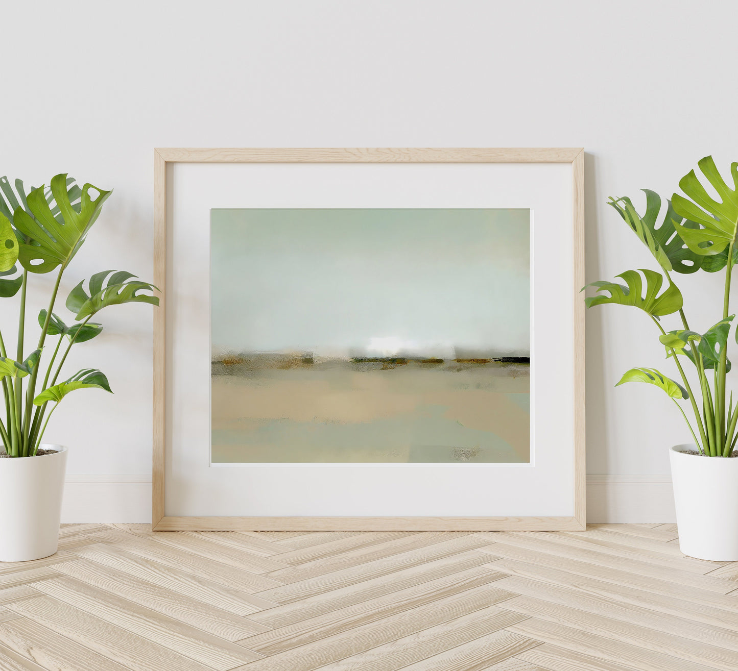 Oil Painting Simplistic Art Print, Simplistic Art