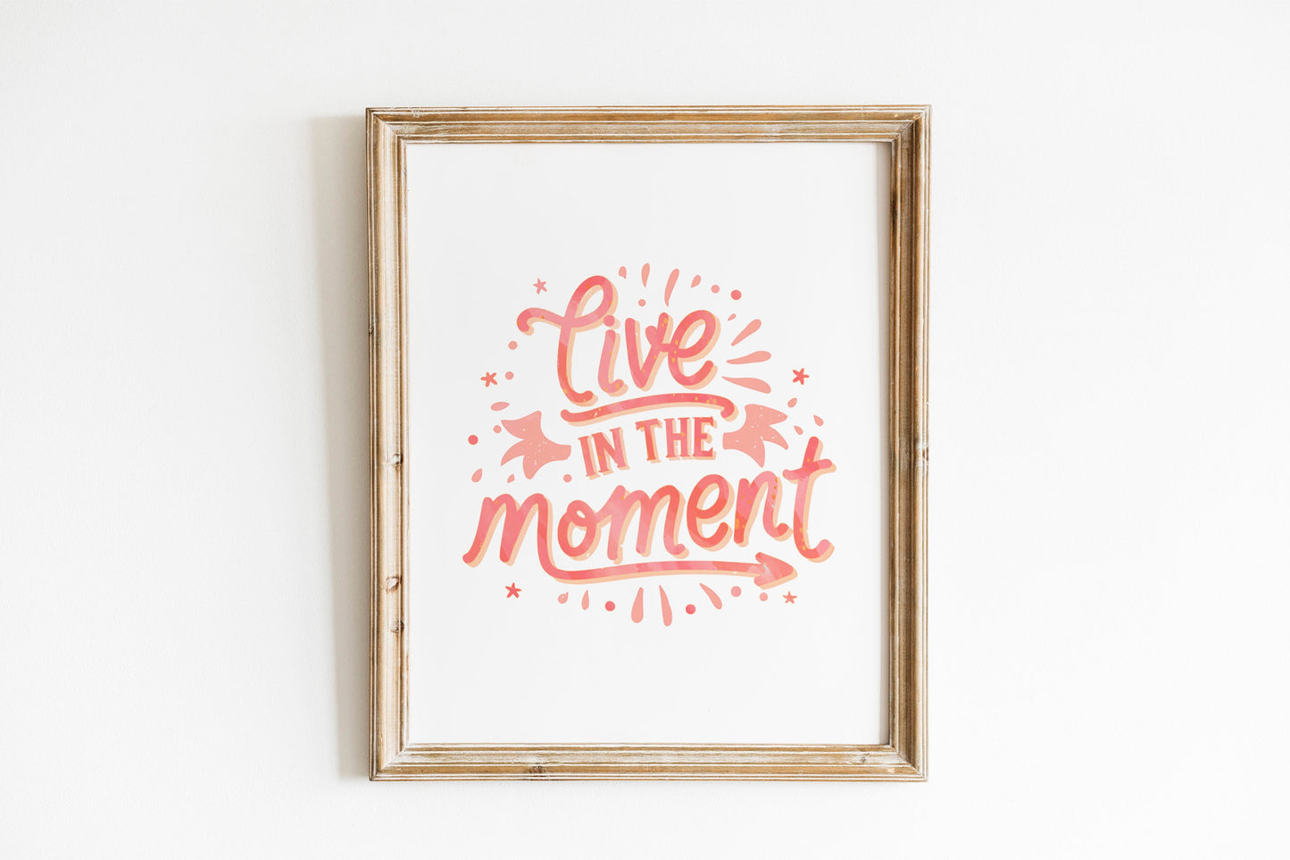 Pink Motivational Art, Wall Art, Inspirational, Positive Art Print