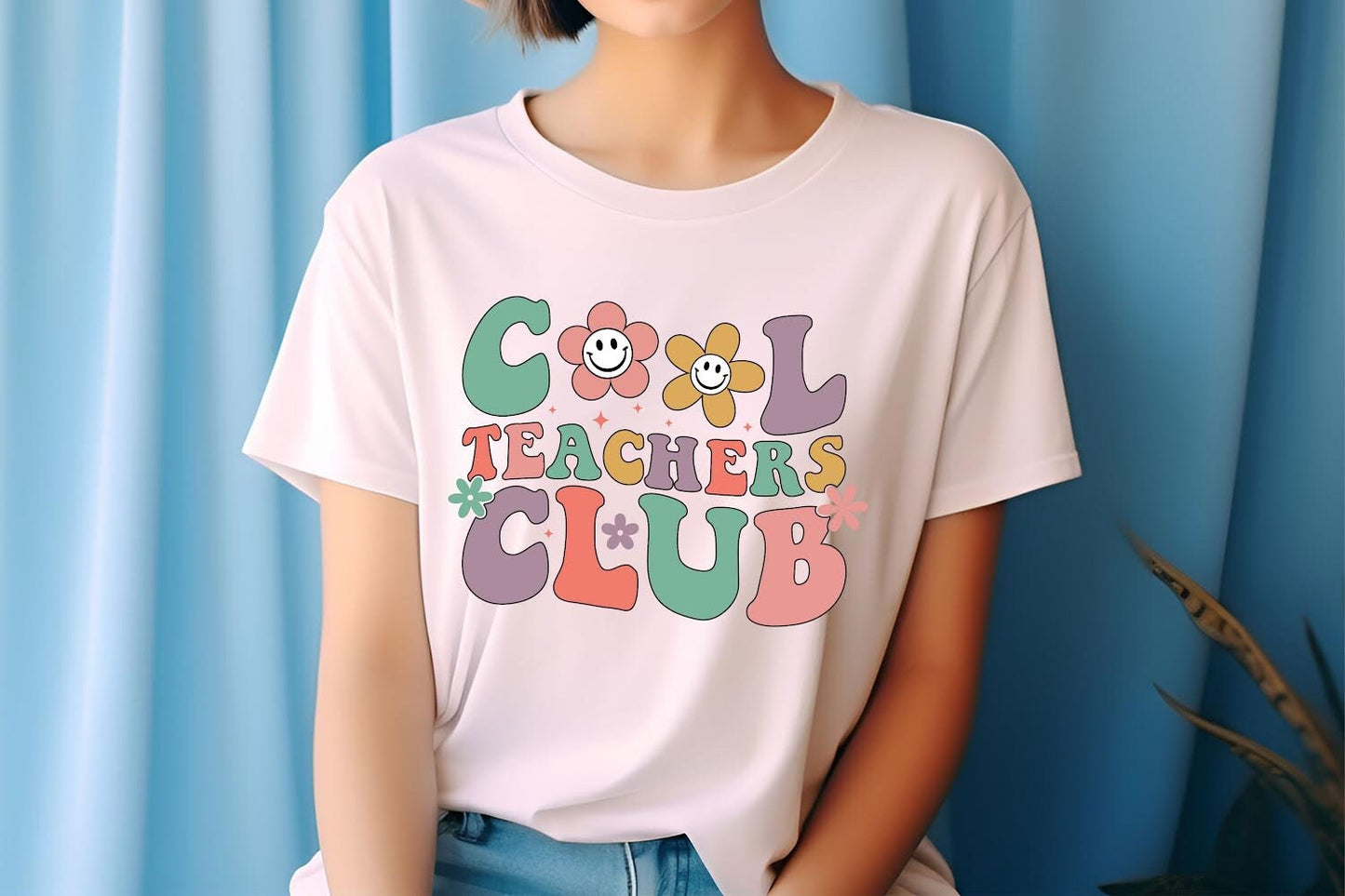 Cool Teachers Club T-Shirt, Teacher Merch