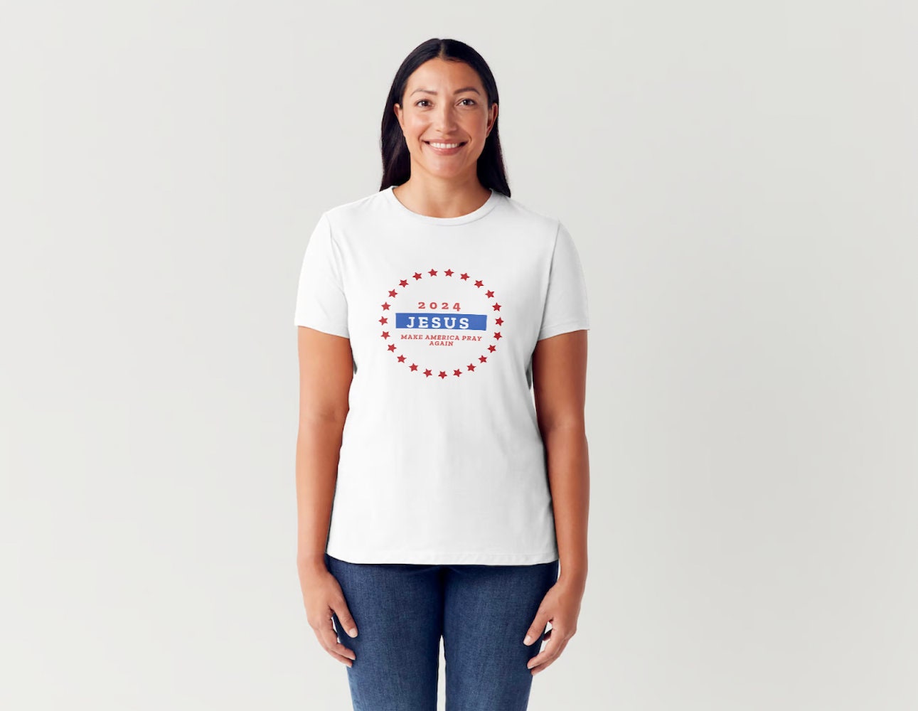Jesus 2024 Shirt, Jesus Presidential Shirt, Jesus Election Shirt, Make America Pray Again Shirt, Religious Political Shirt