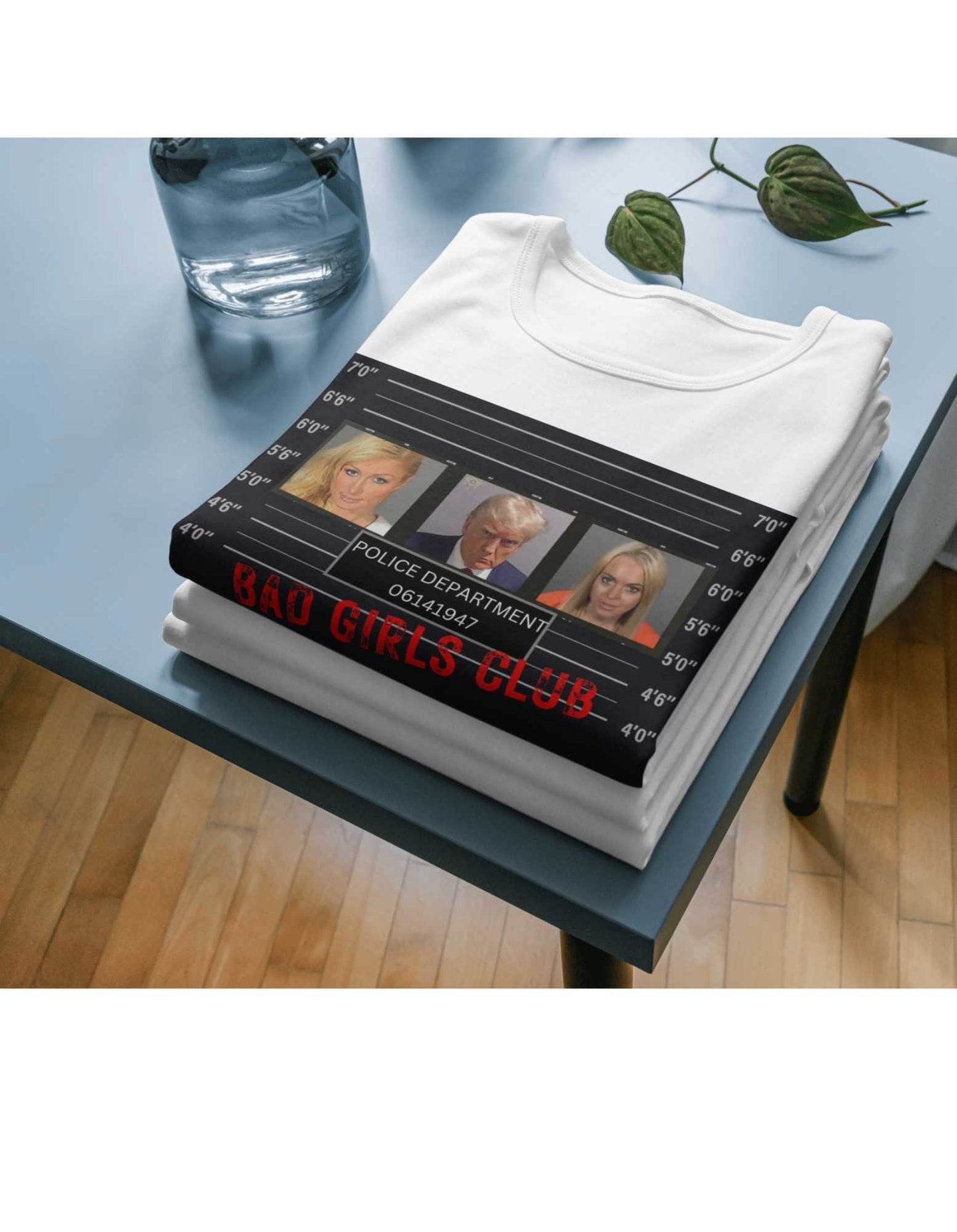 Bad Girls Club Shirt 2024, Trump Mugshot shirt, 2024 Election T-shirt, Paris Hilton Mugshot shirt lindsay lohan Mugshot,