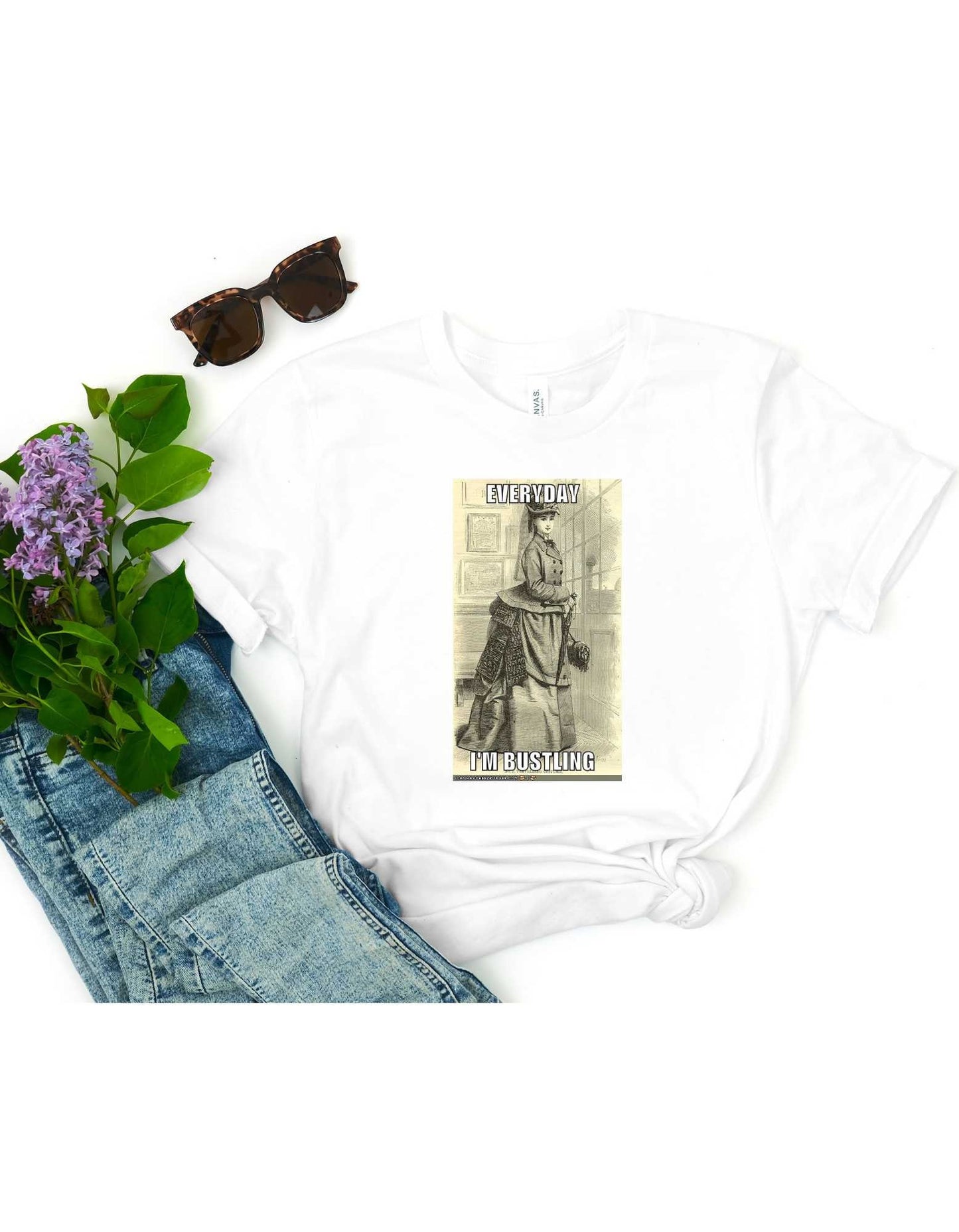 Everyday I'm Bustling - Historian Shirt - Cool Design Tshirt - Art Historian Shirt