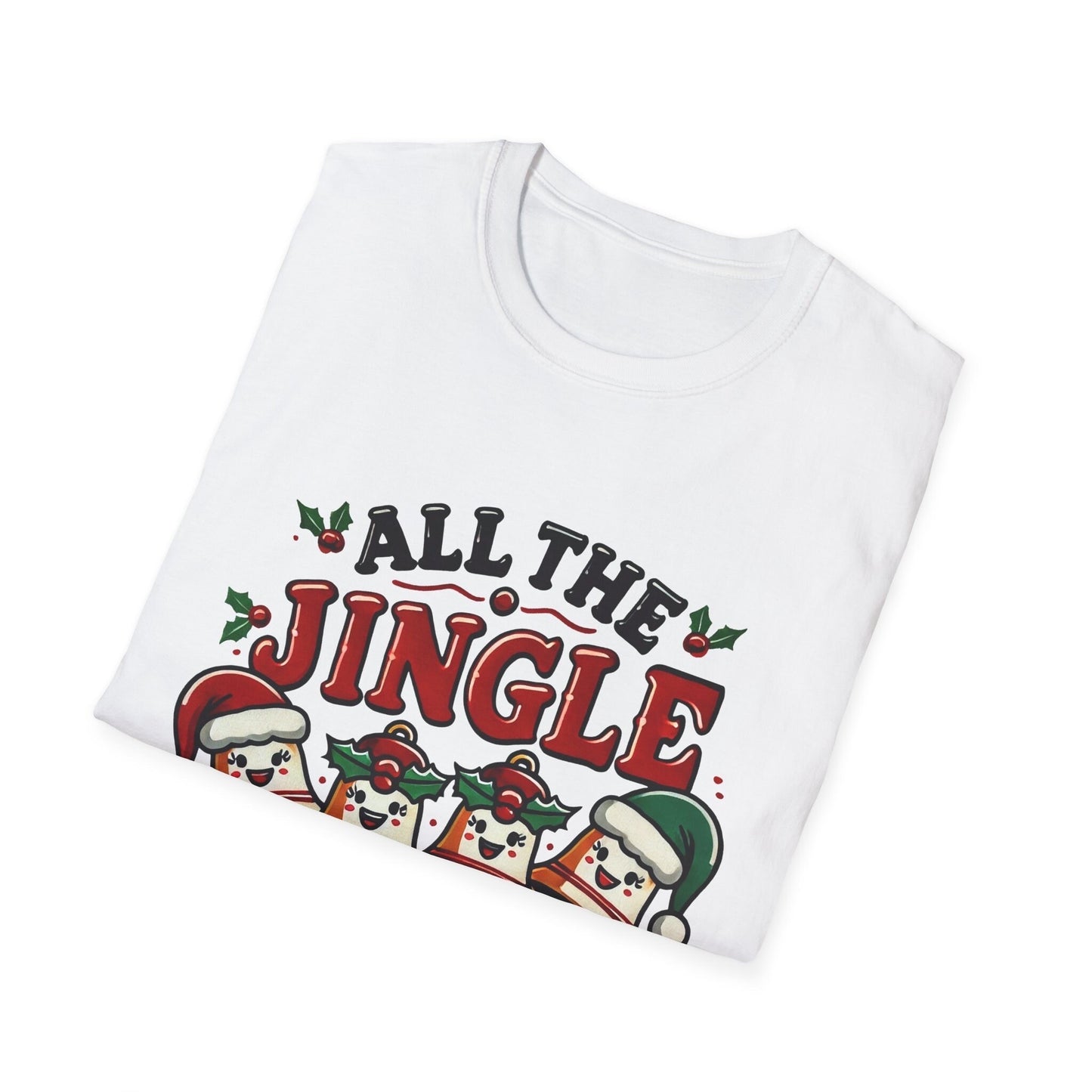 All the Jingle Ladies Christmas Funny T-Shirt, Funny Christmas Shirt, Viral T-Shirt, Funny Winter Shirt, Ugly Shirt Contest, Holiday Shirt