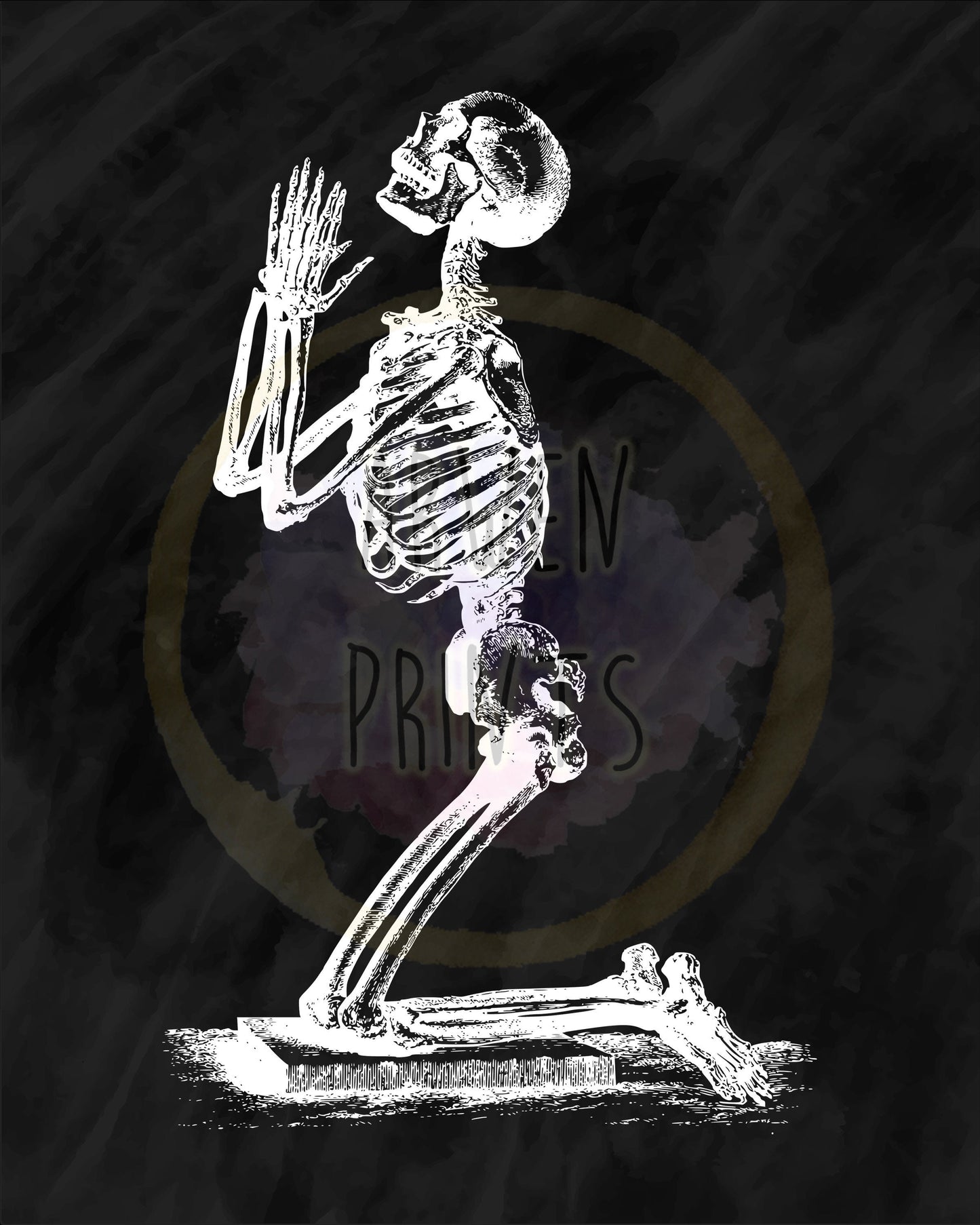 Halloween Set of Prints or Individuals, Halloween Decor Print, Boho Halloween Illustrations, Halloween Wall Decor, Halloween Decor