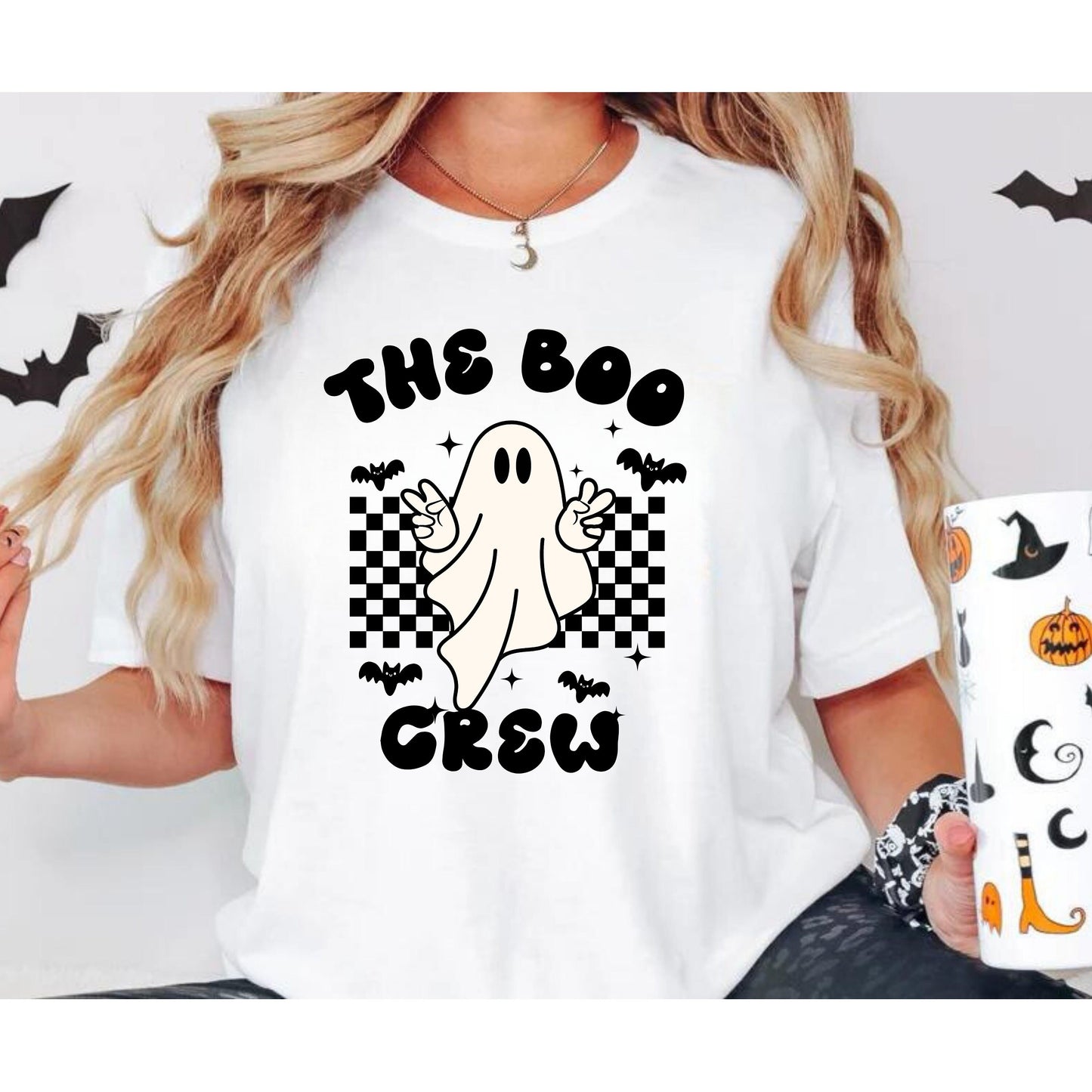 Halloween Boo Crew Shirt - Ghost Shirt - Halloween Crews - Halloween Crews