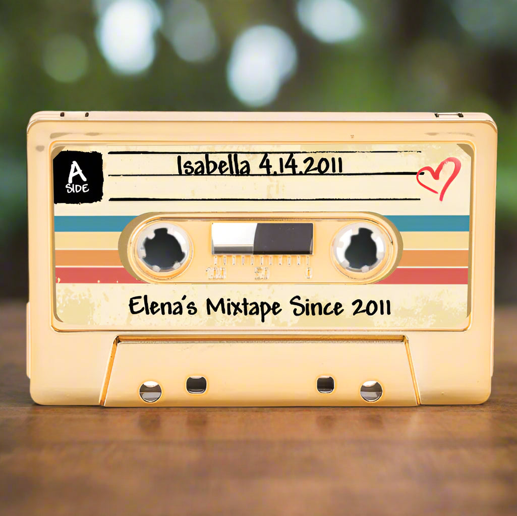 Custom Mother's Day Mixtape Personalized Song Lyrics Gift She’ll Cherish Forever - Personalized Mixtape for Mom – Song Lyric Gift from Daughter or Son