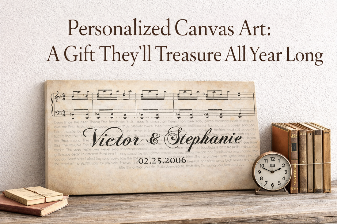 Personalized Canvas Art: A Gift They’ll Treasure All Year Long