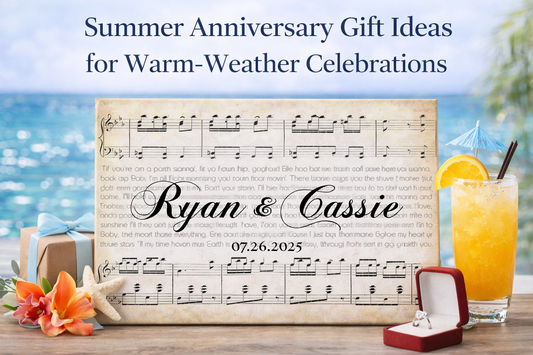Summer Anniversary Gift Ideas for Warm-Weather Celebrations