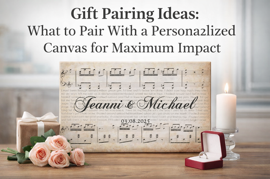 Gift Pairing Ideas: What to Pair With a Personalized Canvas for Maximum Impact