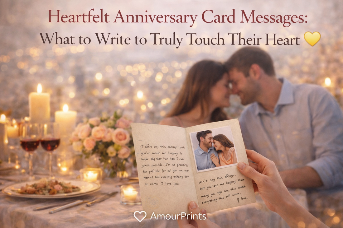 Heartfelt Anniversary Card Messages: What to Write to Truly Touch Their Heart 💛
