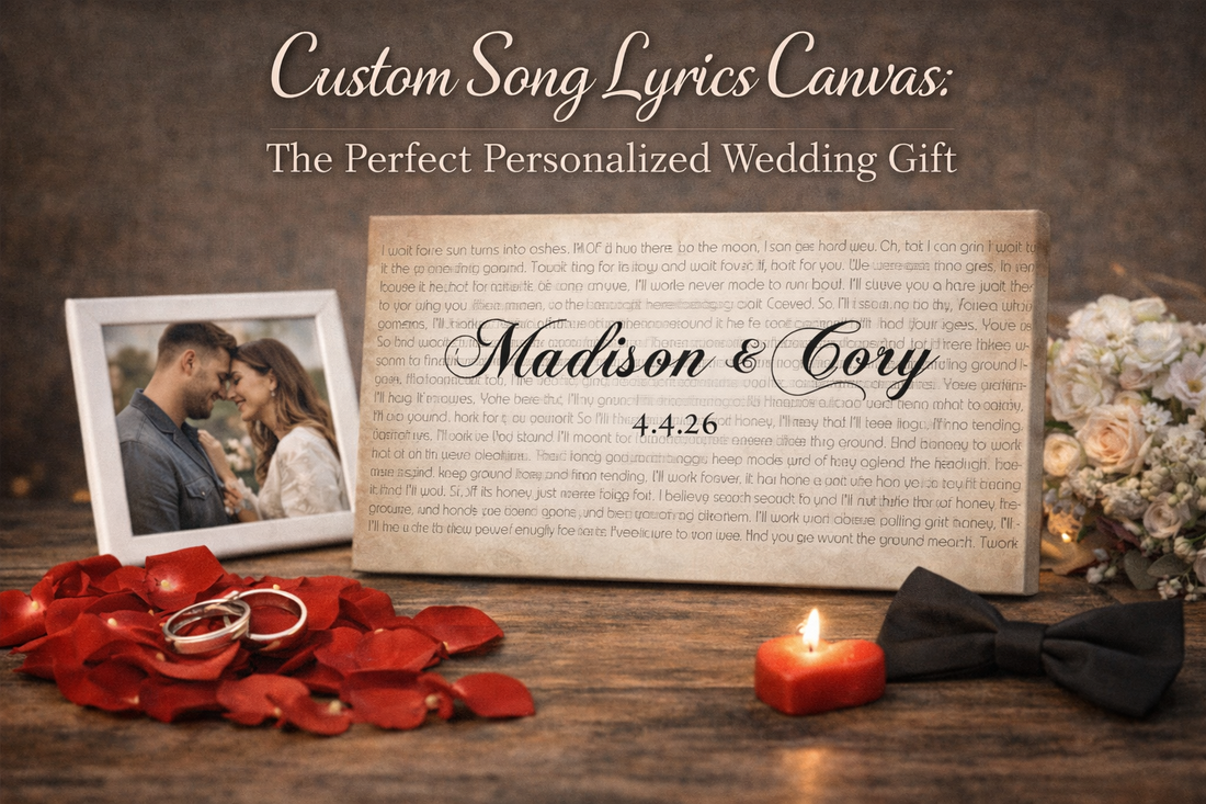 Personalised Gifts for Boyfriend: Custom Canvas Art and Romantic Gift Ideas for Him
