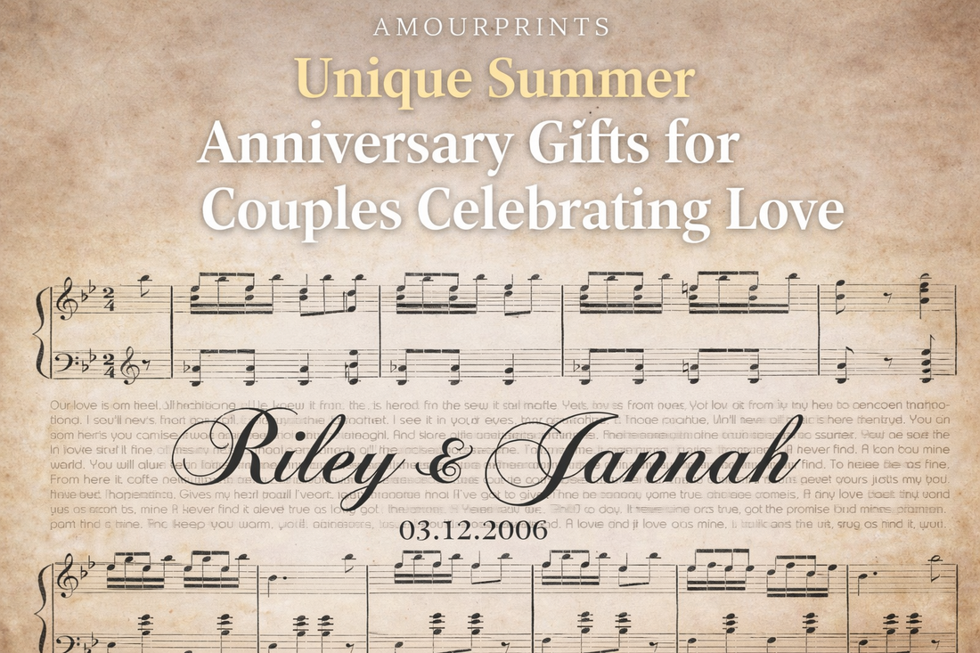Unique Summer Anniversary Gifts for Couples Celebrating Love