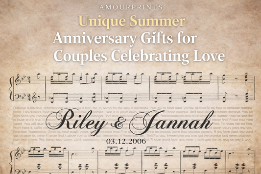 Unique Summer Anniversary Gifts for Couples Celebrating Love