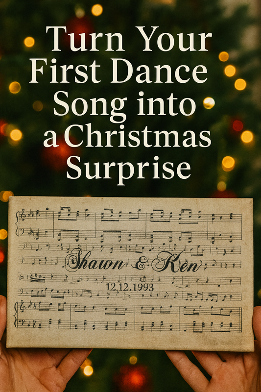Turn Your First Dance Song into a Christmas Surprise