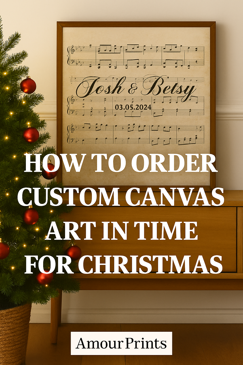 How to Order Custom Canvas Art in Time for Christmas