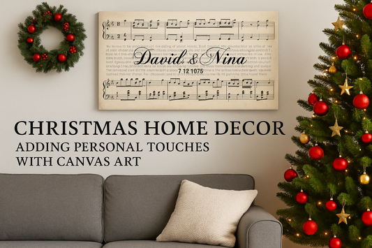 Christmas Home Decor: Adding Personal Touches with Canvas Art