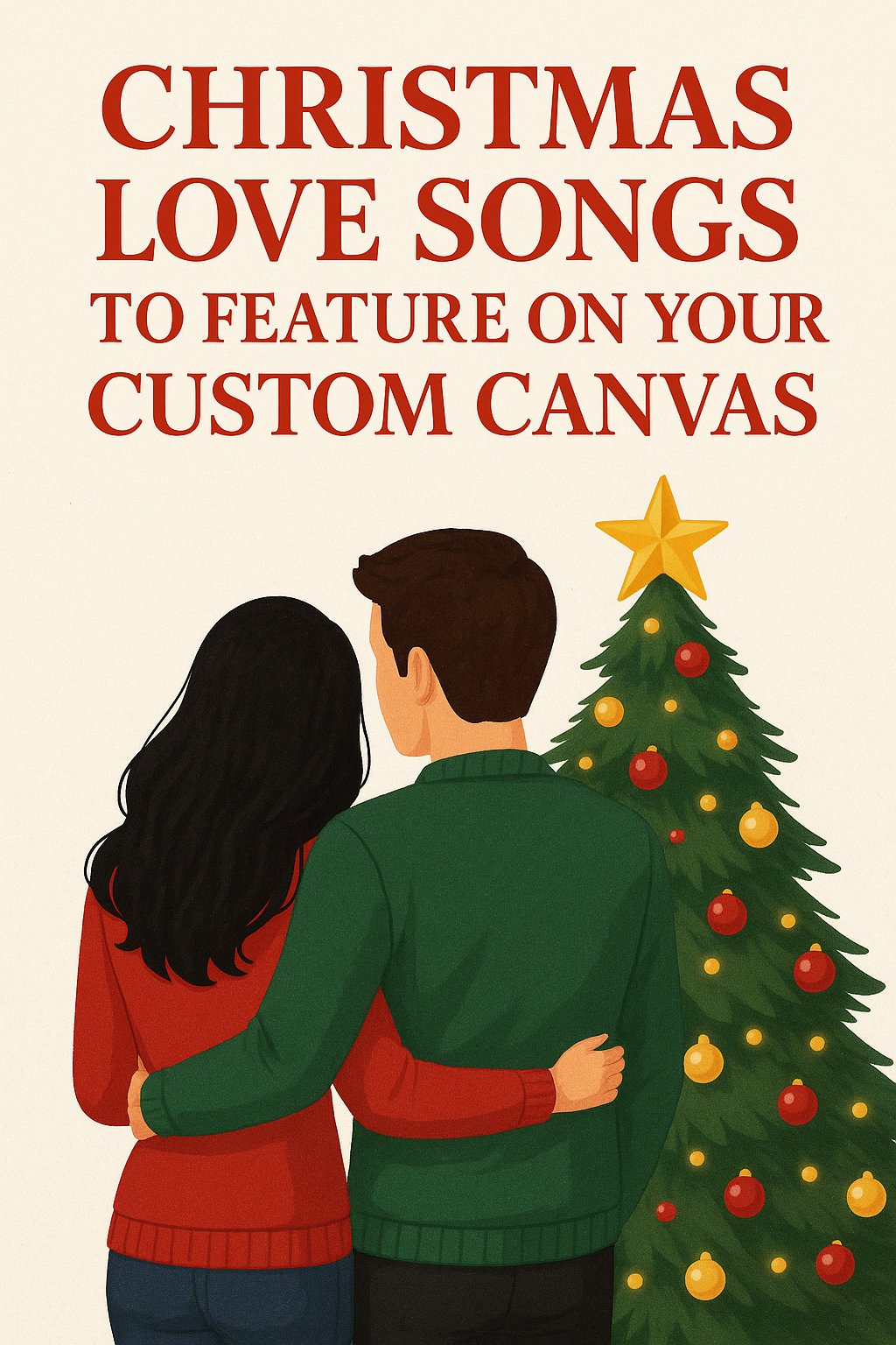 Christmas Love Songs to Feature on Your Custom Canvas