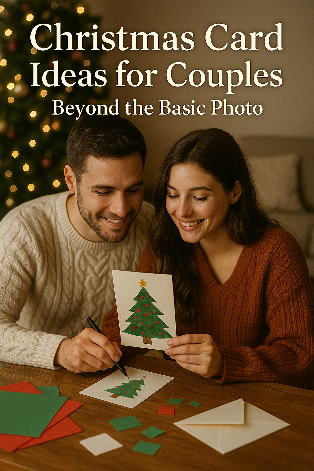 Christmas Card Ideas for Couples: Beyond the Basic Photo
