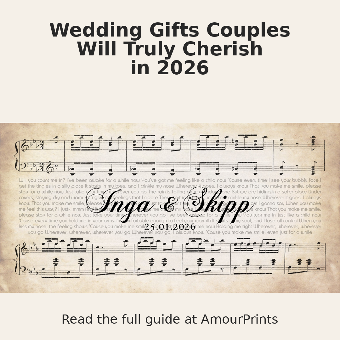 Wedding Gifts Couples Will Truly Cherish in 2026