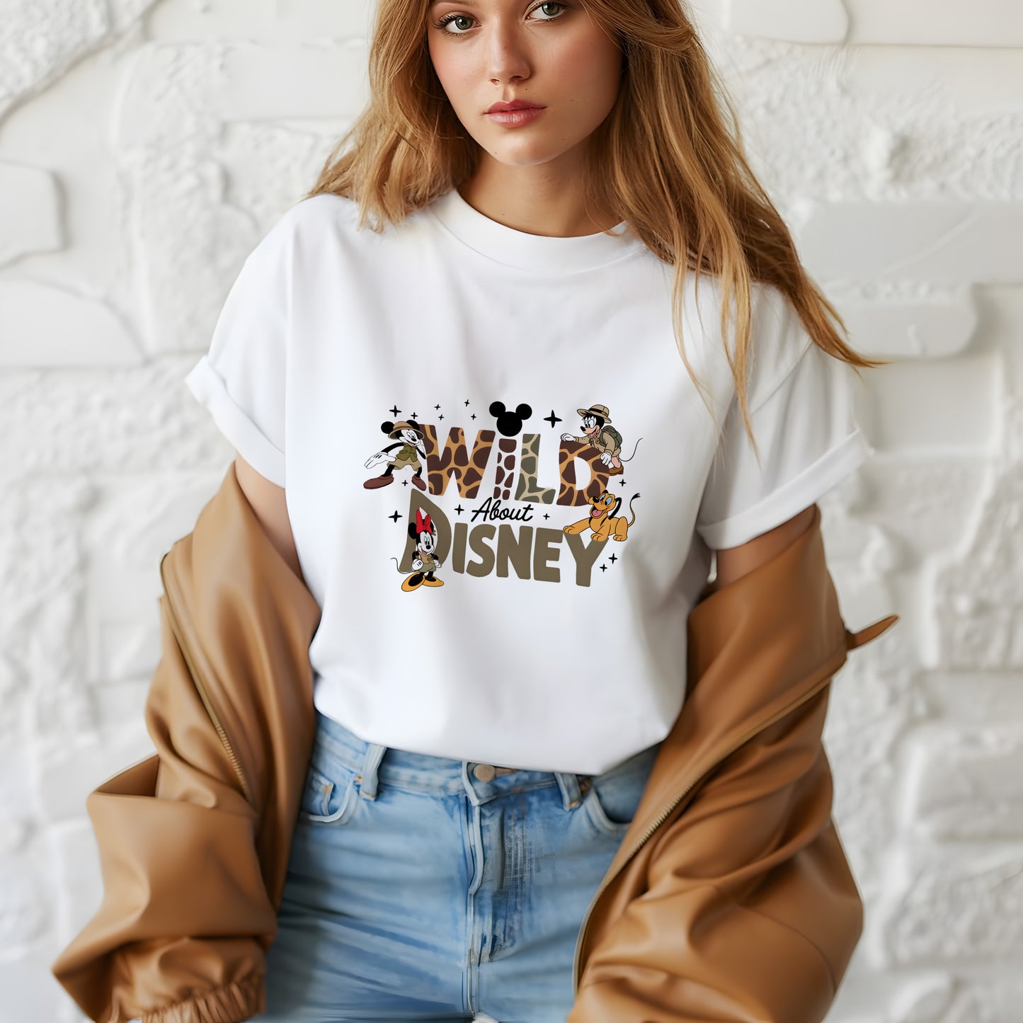 Wild About Disney Shirt – Safari Animal Kingdom Mickey & Friends Tee | Disney Jungle Safari Shirt – Mickey, Minnie, Goofy & Pluto Adventure Tee