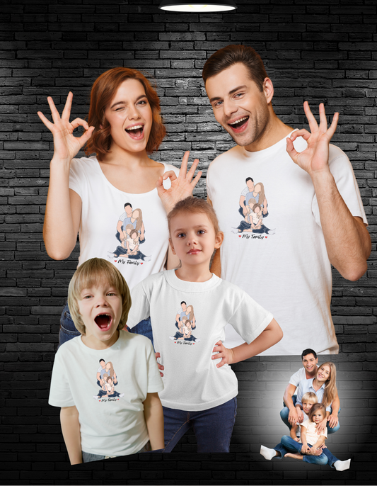 Custom Shirt, Custom T-Shirt,Custom Photo Shirt,Personalized Shirt, Custom Printing T-Shirt,Make Your Own Shirt,Personalized Kids Shirt