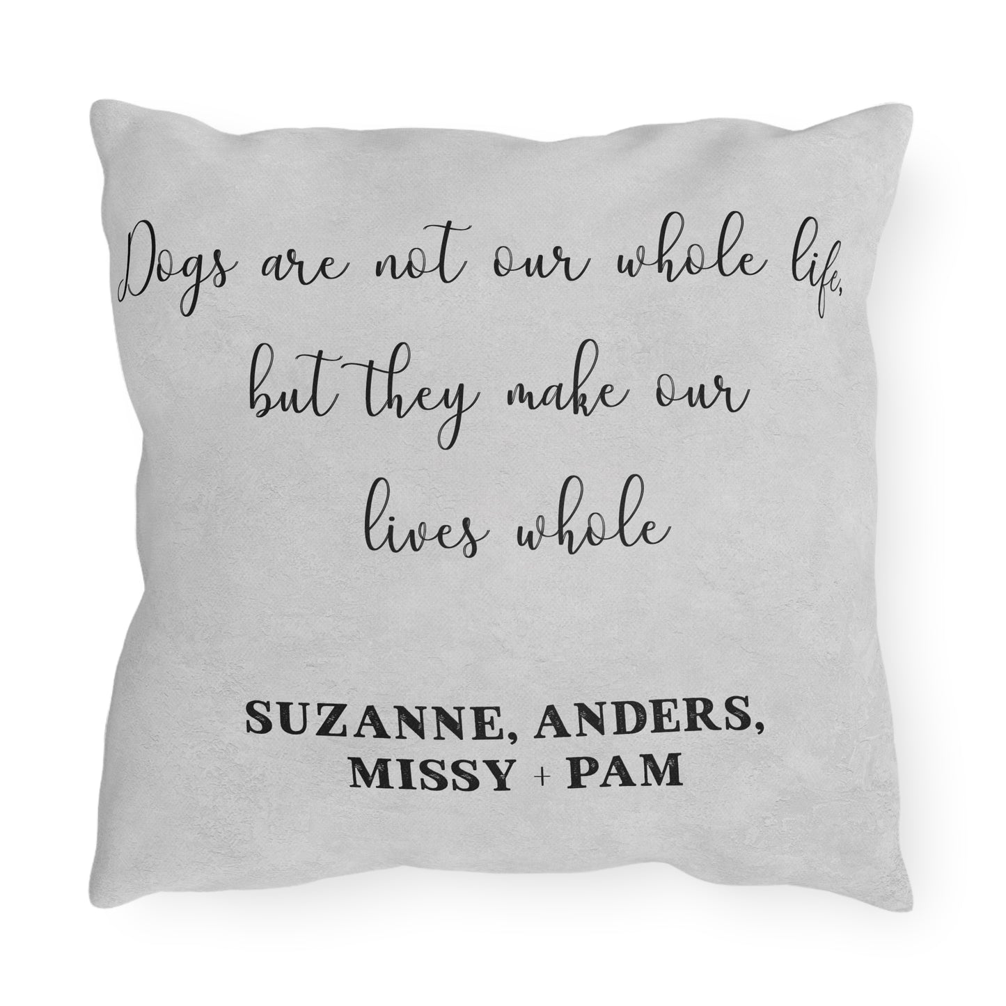 Personalized Photo Collage Pillow Custom Picture Cushion with Pets, Family, or Couple Photos Perfect Gift for Home & Loved Ones