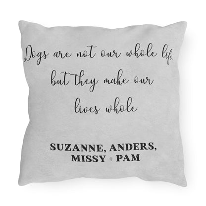 Personalized Photo Collage Pillow Custom Picture Cushion with Pets, Family, or Couple Photos Perfect Gift for Home & Loved Ones