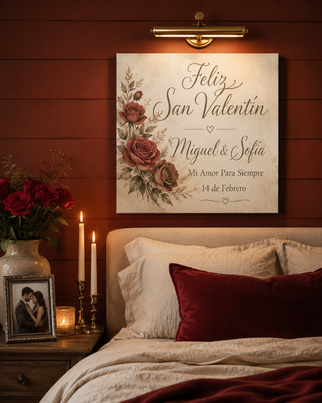 Custom Anniversary Prayer Book Editable Tin Anniversary