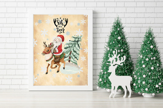 Christmas Family Photo Card Printable