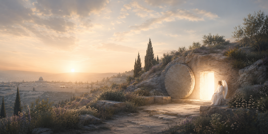 He Is Risen Easter Empty Tomb Christian Canvas