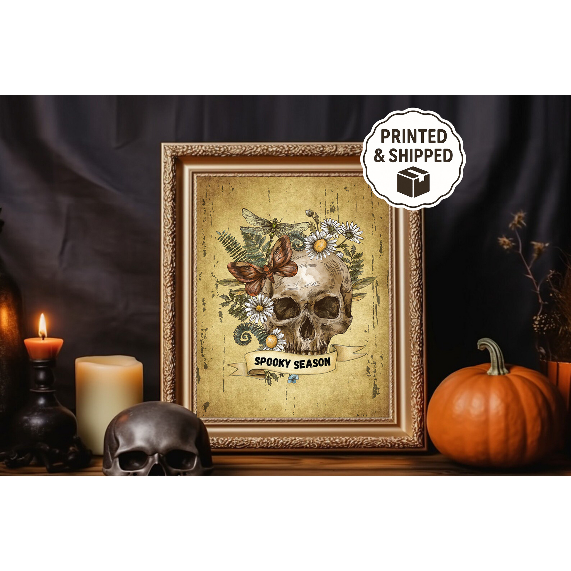 Gothmas Gothic Christmas Printable