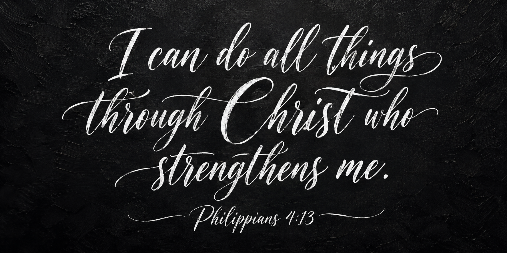 Philippians 4:13 I Can Do All Things Christian Canvas