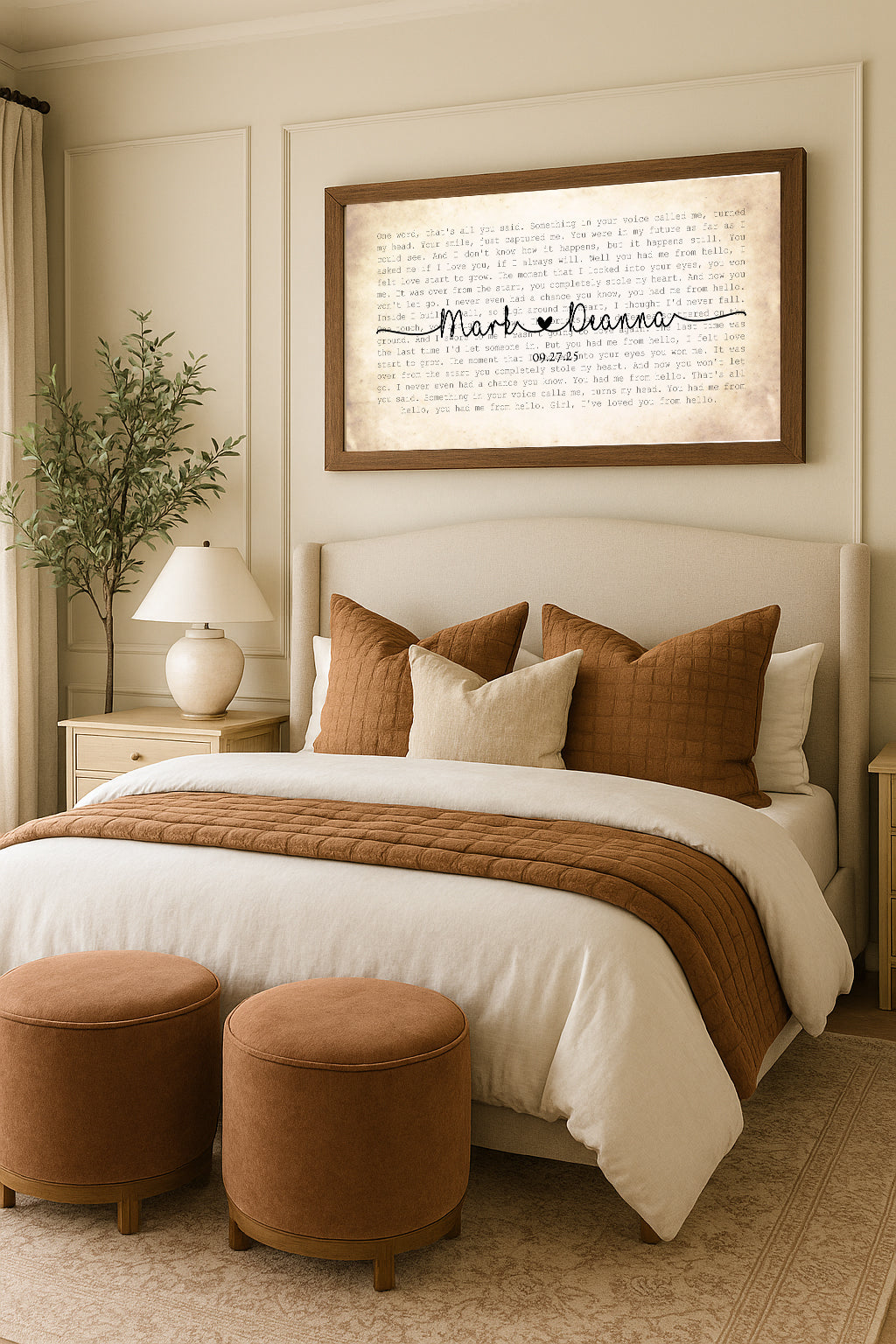 Customize Song Lyrics on Canvas Custom Wall Art, Personalized Gifts, Lyric Canvas, Wedding Song Lyric Art, Song Lyric Art