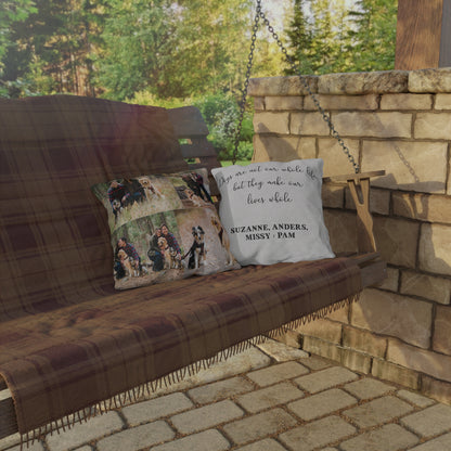 Personalized Photo Collage Pillow Custom Picture Cushion with Pets, Family, or Couple Photos Perfect Gift for Home & Loved Ones