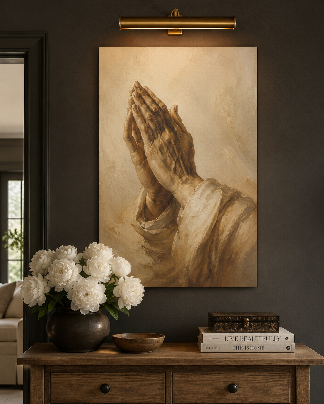Praying Hands Albrecht Durer Renaissance Christian Canvas Wall Art