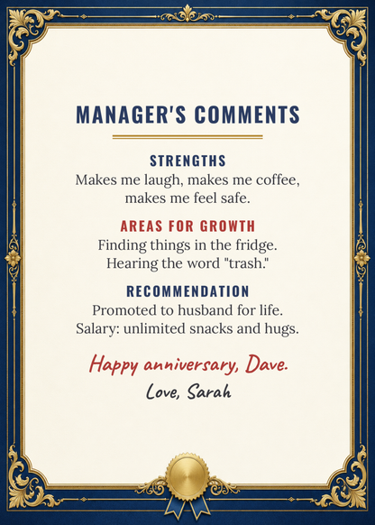 Inside: manager comments and recommendation