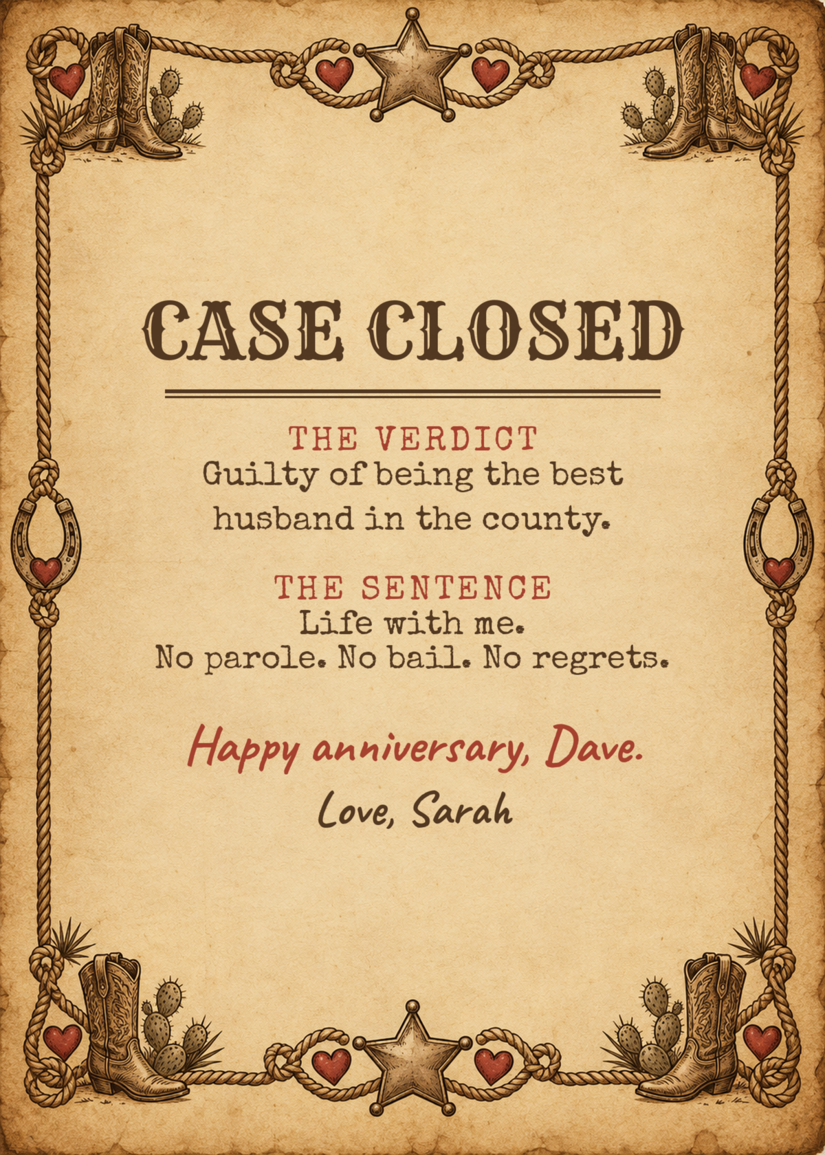 Inside: case closed verdict and sentence