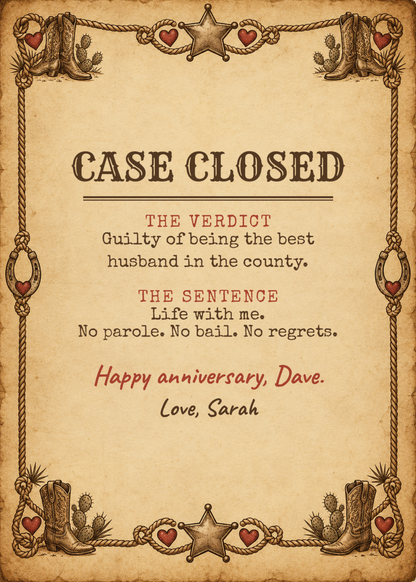 Inside: case closed verdict and sentence