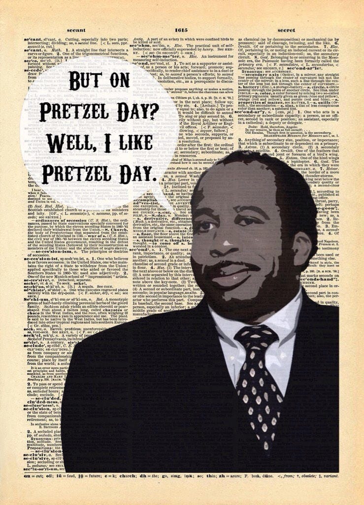 The Office Stanley Hudson Dictionary Art Print