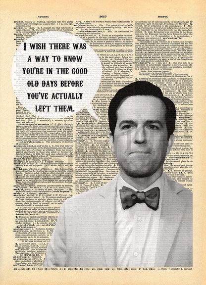 The Office Andy Bernard 'Nard Dog' Dictionary Art Print
