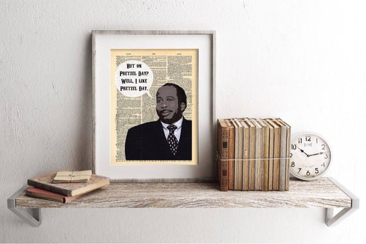 The Office Stanley Hudson Dictionary Art Print