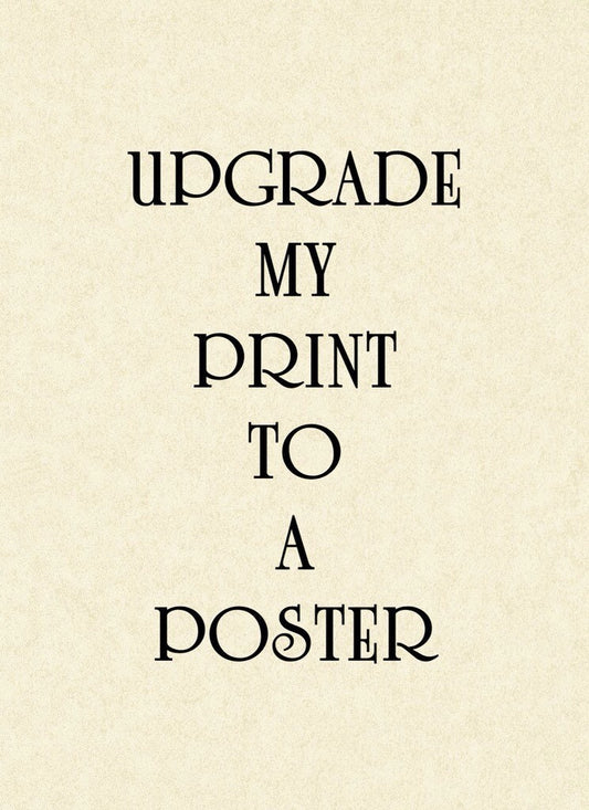 Upgrade A Print To An 11x15” Poster
