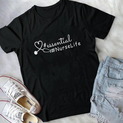Essential Nurse Shirt, Nurse Shirt, Friends Nurse Shirt, Nursing School Shirt, Front Line Hero shirt, quaratine shirt, nurse 2020, Essential