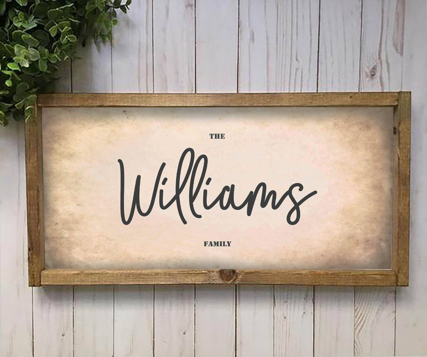 Last Name Family Canvas Art Print